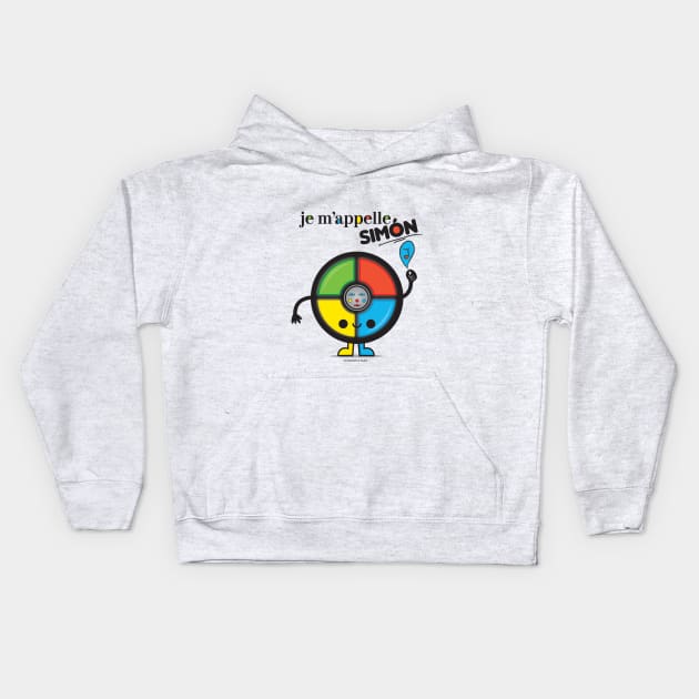 je m'appelle simón Kids Hoodie by strawberrystyle